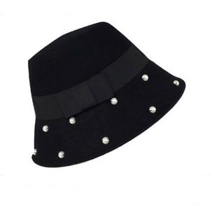 KATE SPADE PEARL WOOL HAT NEW